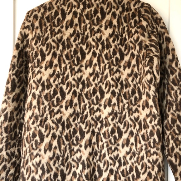 Entro Leapard Print Faux Fur Jacket - Size Small - Picture 3 of 4